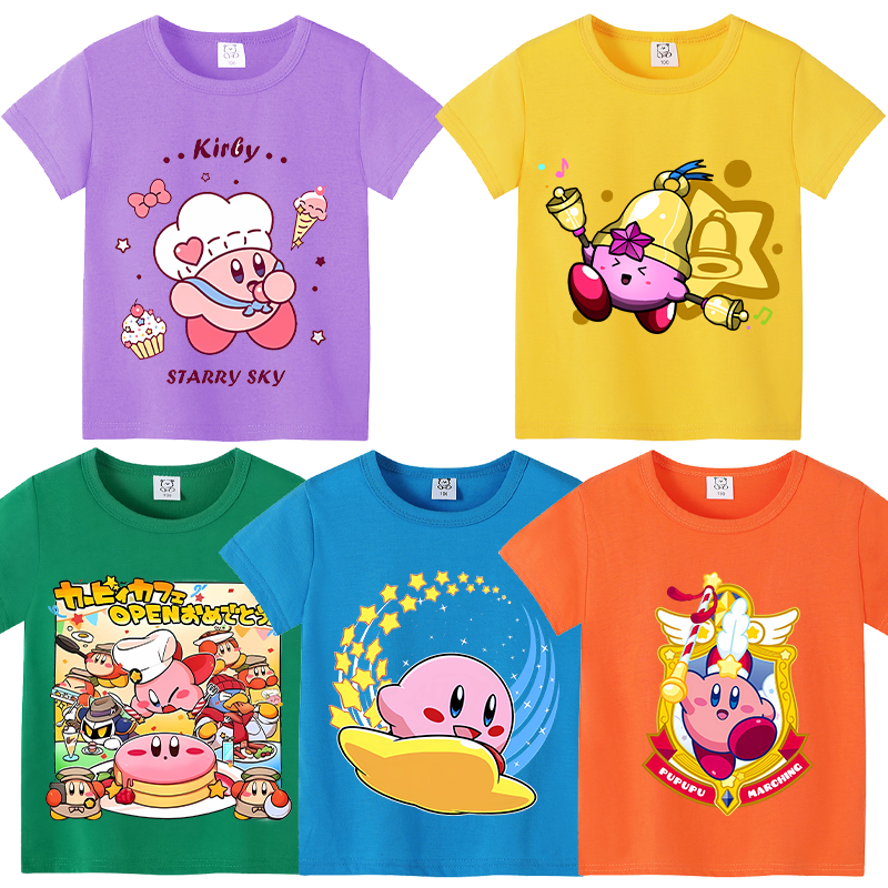Baby Clothing Accessories - Star Kirbys Summer Short Sleeve Kid