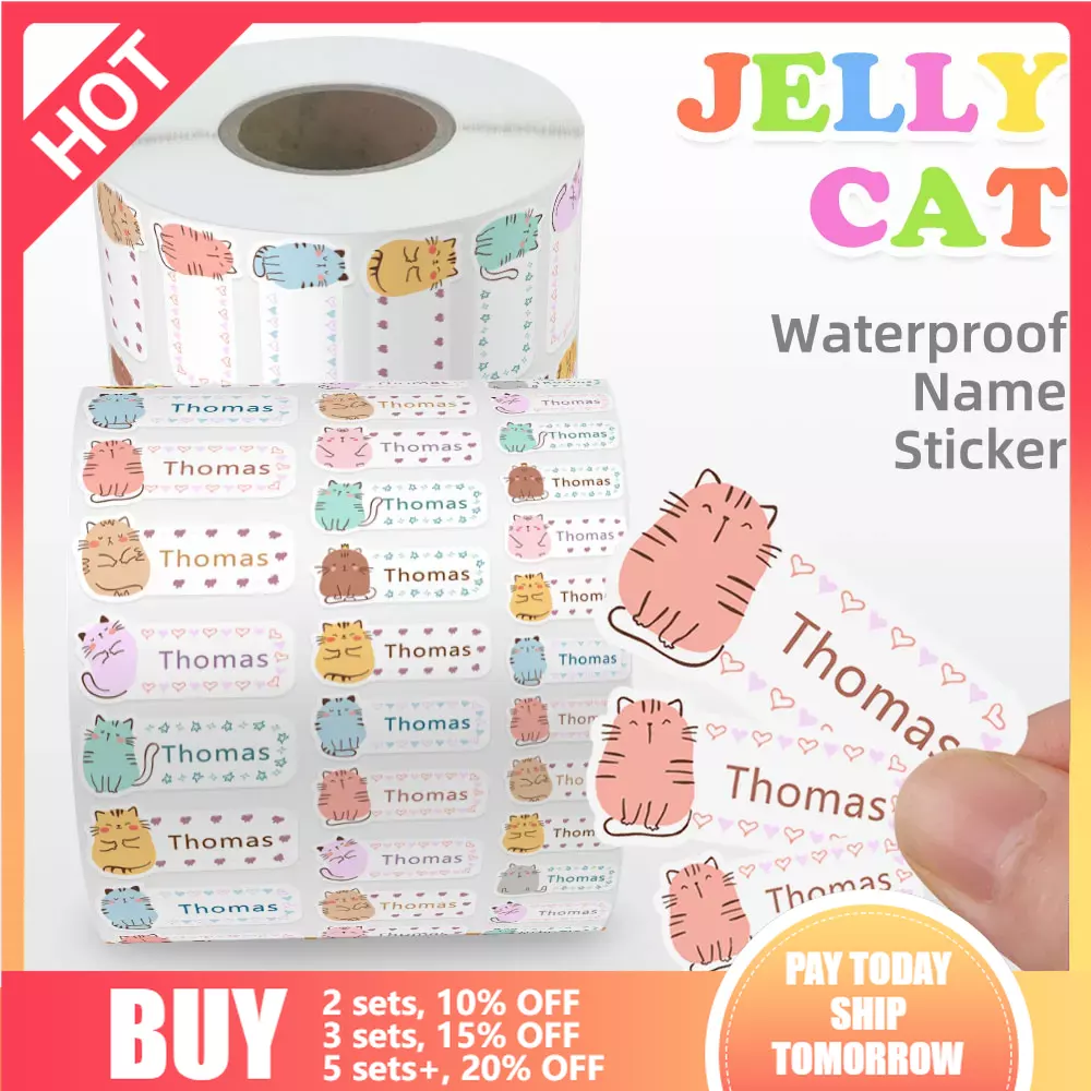 Baby Clothing Labels - Custom Name Sticker for Kids School