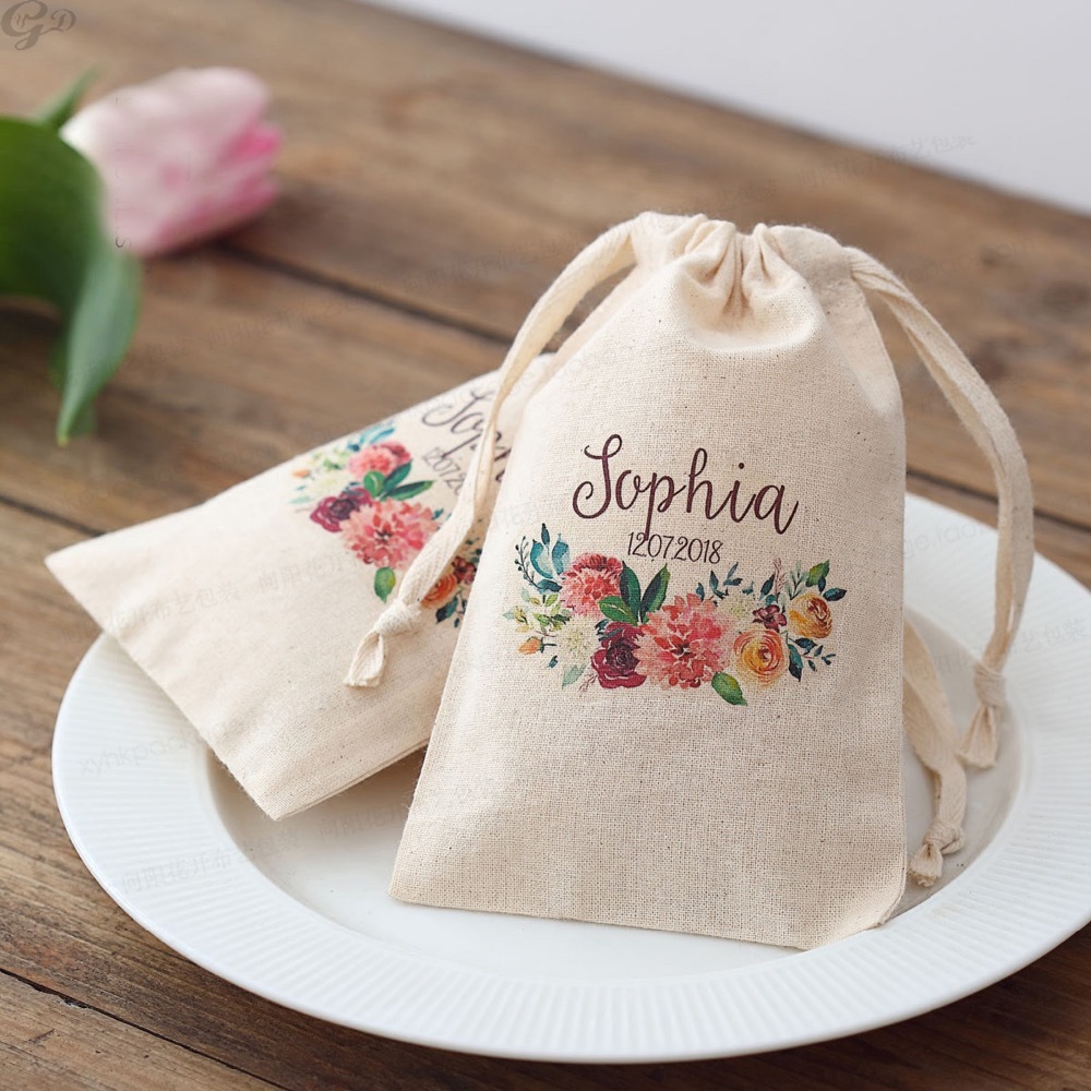 100pcs Custom Name Logo Weddin – Baby Clothing Logo Bewertung und Preis