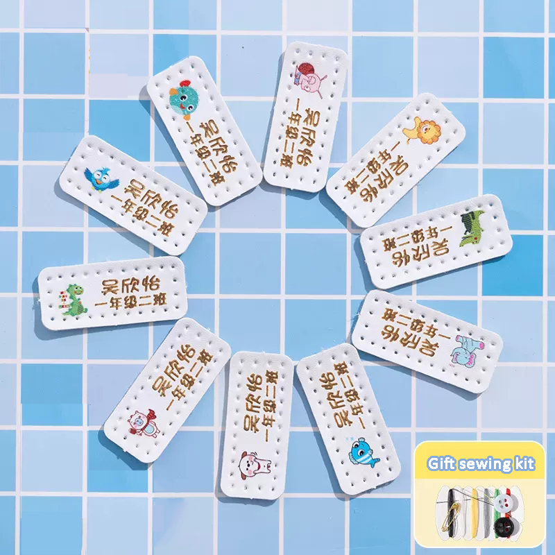 Customized Leather Laser Name  – Baby Clothing Labels Bewertung und Preis