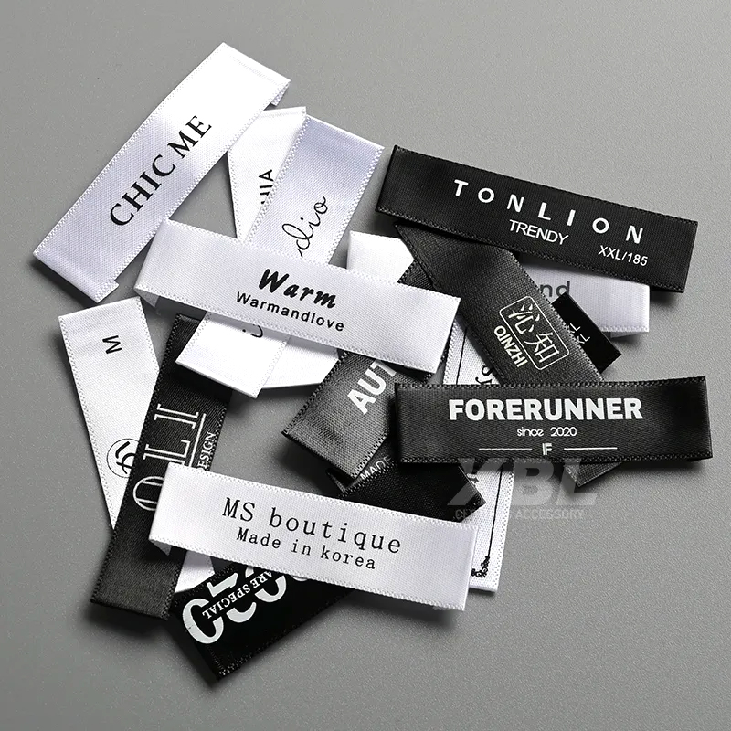 Sewing Custom Logo Polyester P – Baby Clothing Labels Bewertung und Preis