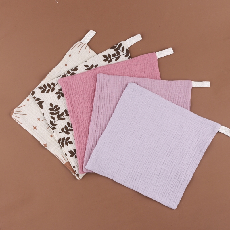 5PCS Soft Absorbent Gauze Cott – Baby Clothing Wash Bewertung und Preis