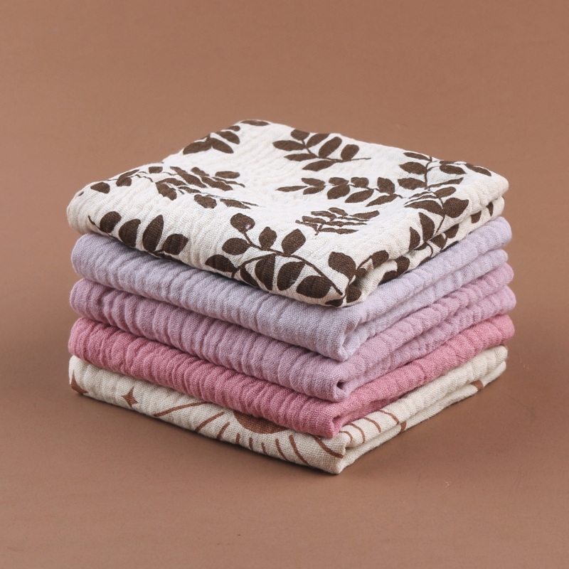 5PCS Soft Absorbent Gauze Cott – Baby Clothing Wash Bewertung und Preis