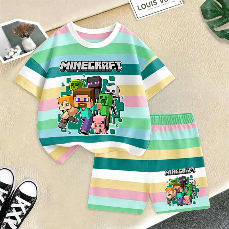 Minecrafted Girl boy Summer T  – Baby Clothing Accessories Bewertung und Preis