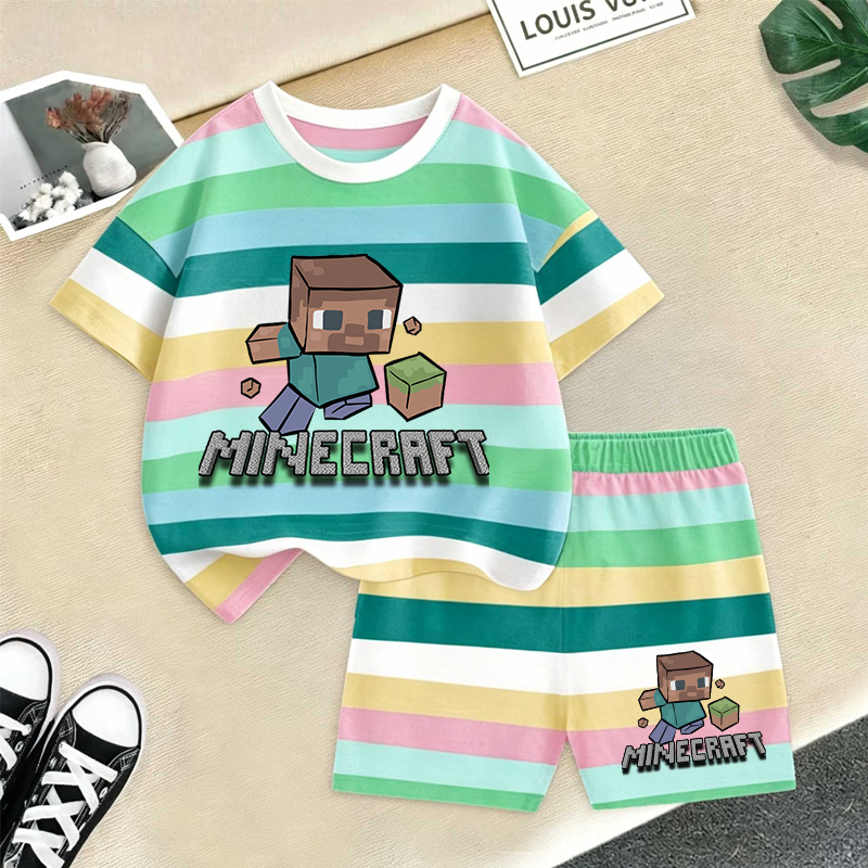 Minecrafted Girl boy Summer T  – Baby Clothing Accessories Bewertung und Preis
