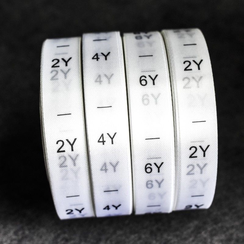 1000pcs/roll  kids size labels – Baby Clothing Labels Bewertung und Preis