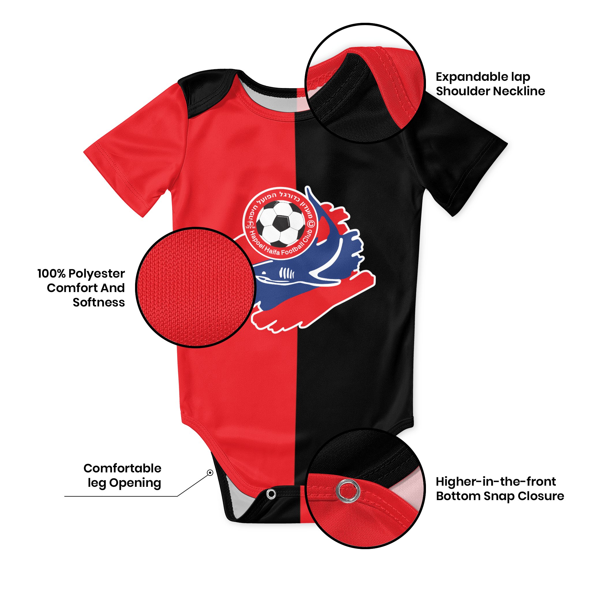 Hapoel Haifa Baby Bodysuit Uni – Baby Clothing Accessories Bewertung und Preis
