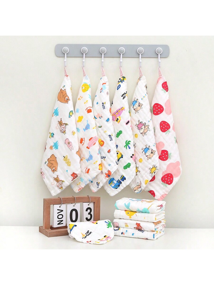 1/5pcs Baby Towels Random Colo – Baby Clothing Wash Bewertung und Preis