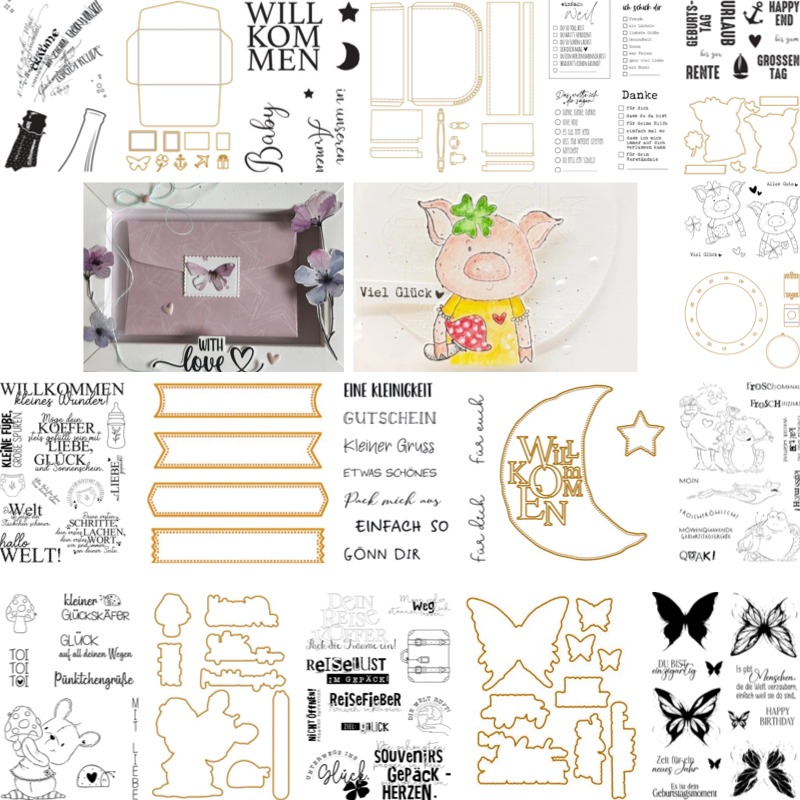 Baby Suitcase Stamps And Dies  – Baby Clothing Bag Bewertung und Preis