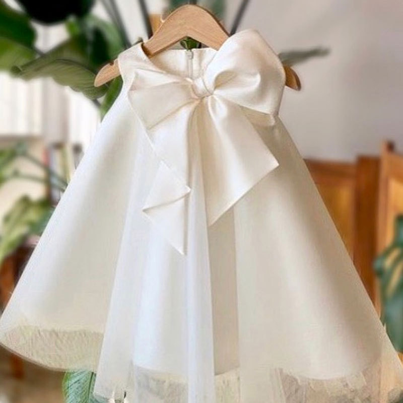 Summer Big Bow Baby Girl Dress – Baby Clothing Accessories Bewertung und Preis