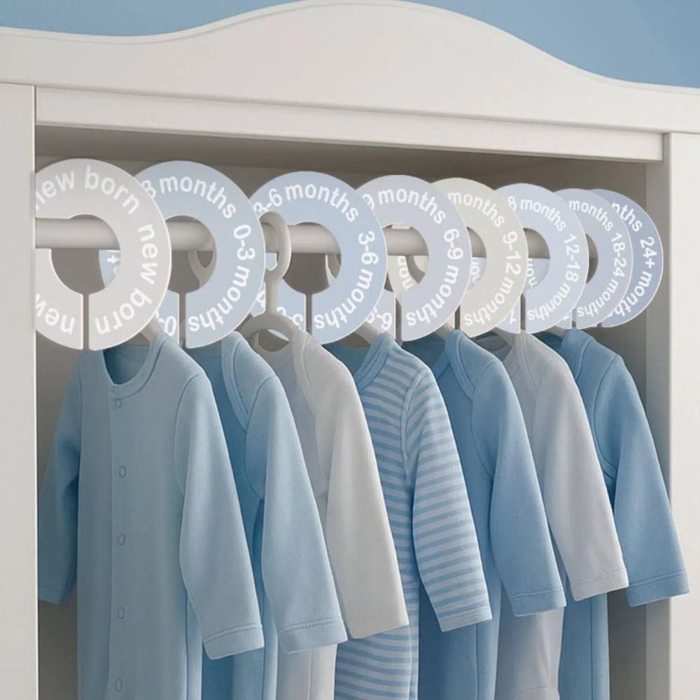 68/9Pcs Organizing Hangers Bab – Baby Clothing Labels Bewertung und Preis
