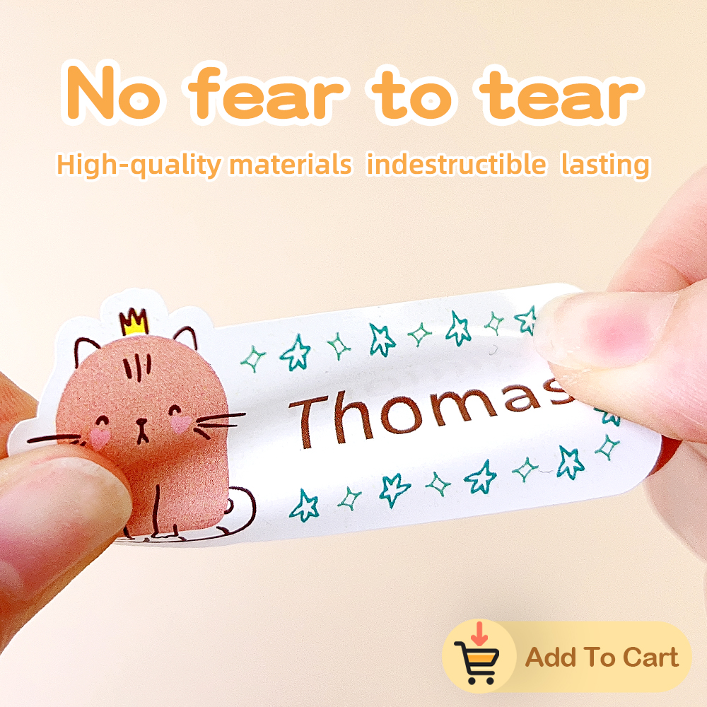 Custom Name Sticker for Kids S – Baby Clothing Labels Bewertung und Preis