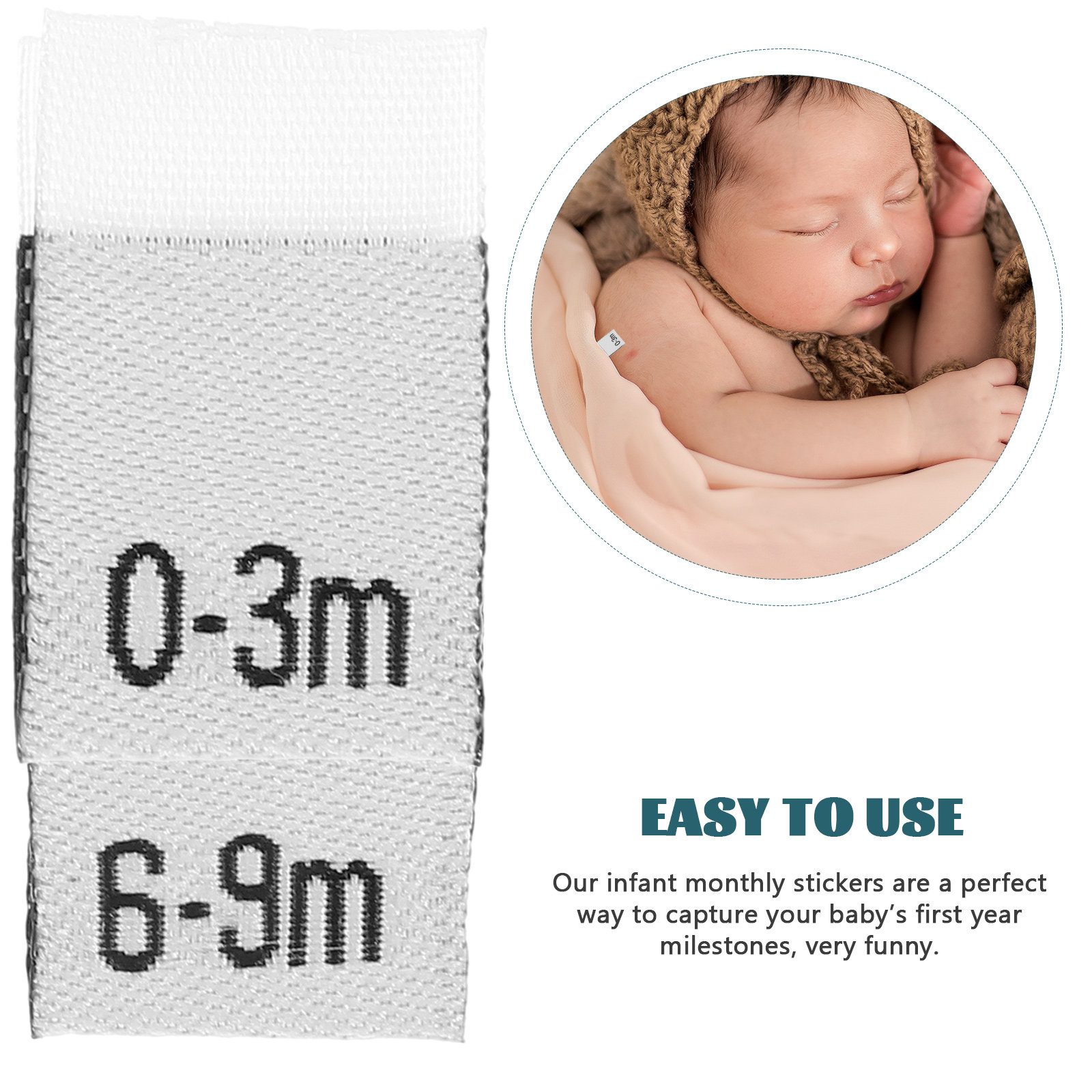 300Pcs Newborn Month Labels Pr – Baby Clothing Labels Bewertung und Preis